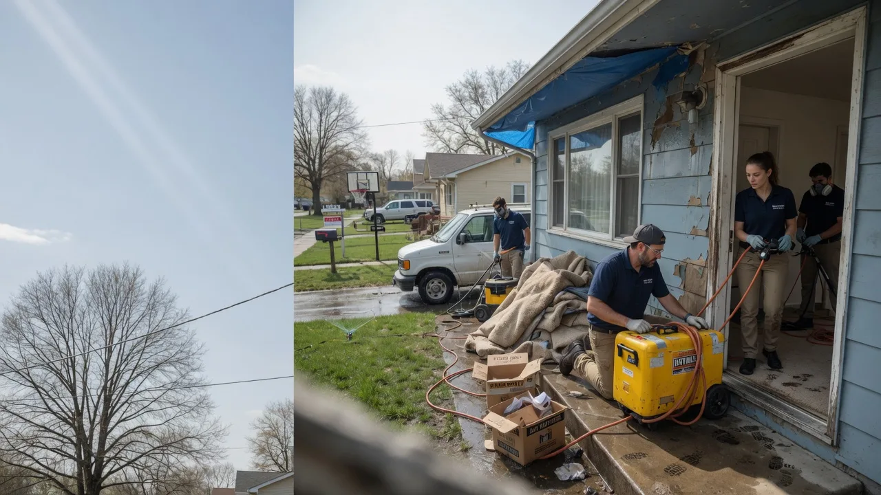 Basement Flood Cleanup in Martin, KY near me